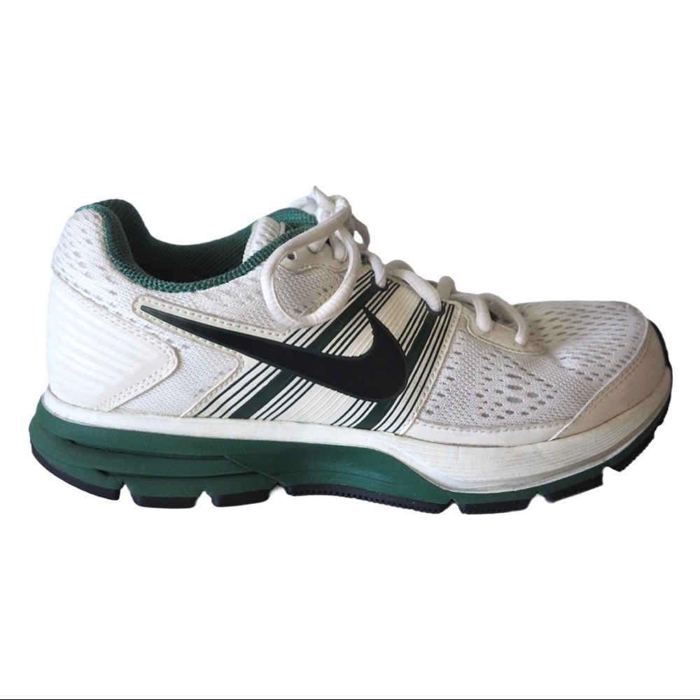 Nike Pegasus 29 Trail Running Shoes - Green & White